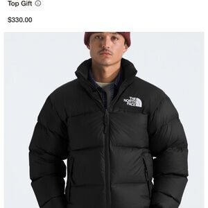 The North Face Men's Classic Black Puffer Jacket